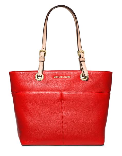 michael kors bedford tote red|michael kors bedford handbags.